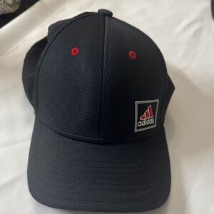 Adidas Black Cap with Red Details